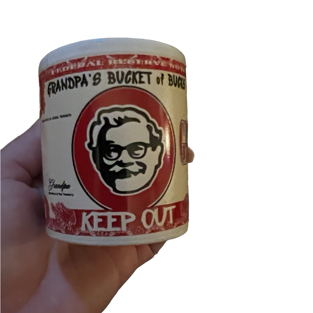 FUN coin jar for grandpa